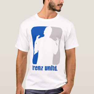 Trenz Unltd. Blauw- en grijze pasta T-shirt