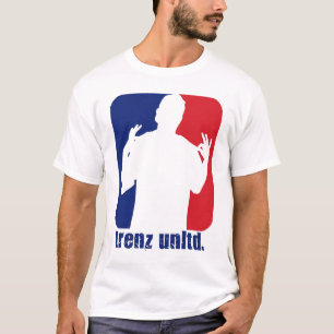 Trenz Unltd. Rood- en blauw-oppinekleur - Wit T-sh T-shirt
