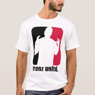 Trenz Unltd. Rood- en zwarte ijsband (stieren) T-shirt