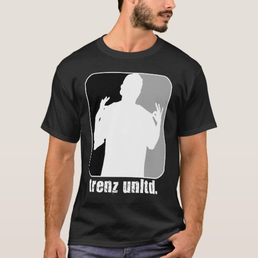Trenz Unltd. Zwart en zilver (Raiders) zwart T-shi T-shirt (Voorkant)
