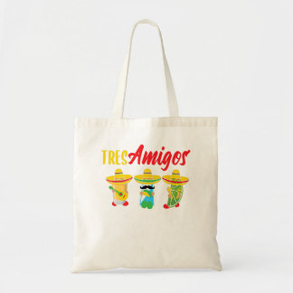 Tres amigos cinco de mayo tequila grappige wodka P Tote Bag