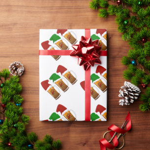 Tres Amigos Kerst Cerveza Cadeaupapier