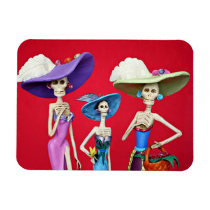 Tres Catrinas Magnet Magneet