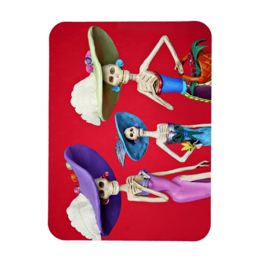 Tres Catrinas Magnet Magneet (Verticaal)