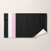 Très Chic Black Stripes Bad Handdoek (Handdoek)