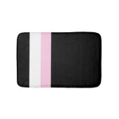 Très Chic Black Stripes Badmat (Voorkant)