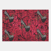 Tres Chic Fleurs Inpakpapier Vel (Voorkant)