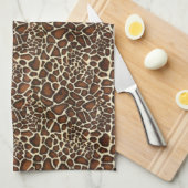 Très Chic Leopard Print Handdoeken (Quarter Fold)