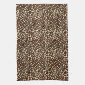 Très Chic Leopard Print Handdoeken (Verticaal)