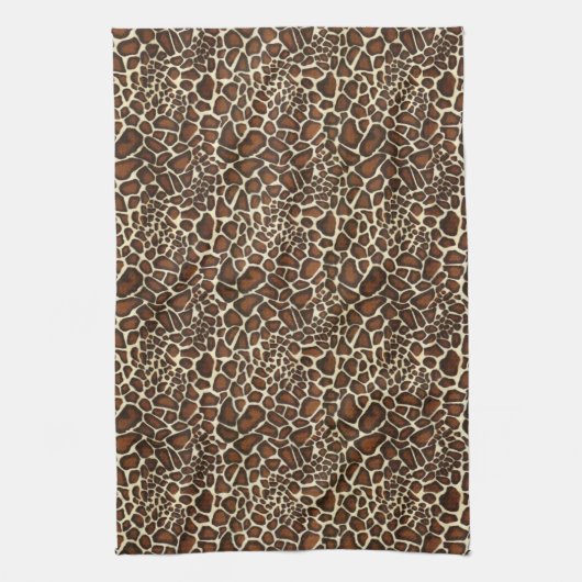 Très Chic Leopard Print Handdoeken (Verticaal)