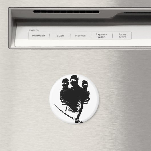 tres ninjas magneet (Insitu (Vaatwasser))