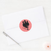 tres ninjas ronde sticker (Envelop)