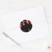 tres ninjas ronde sticker (Envelop)