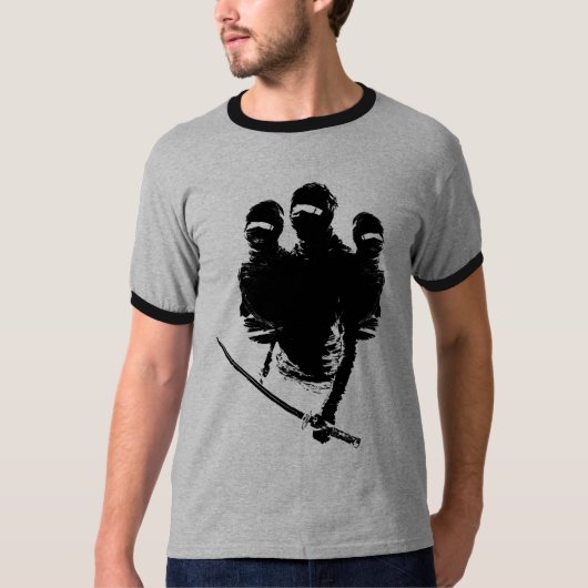 tres ninjas t-shirt (Voorkant)