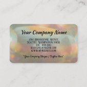 Très Orné Elegant Frans Barok Professioneel Visitekaartje (Achterkant)