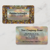 Très Orné Elegant Frans Barok Professioneel Visitekaartje (Voorkant / Achterkant)