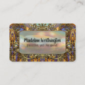 Très Orné Elegant Frans Barok Professioneel Visitekaartje (Voorkant)