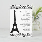 Tres Paris repetial Dinner (wit) Kaart (Staand voorkant)