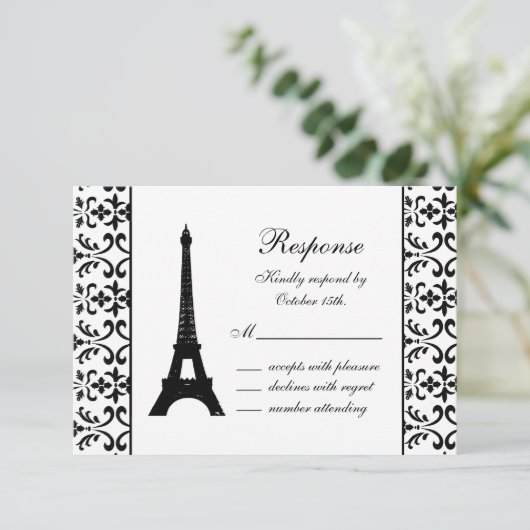 Tres Paris RSVP (wit) (Staand voorkant)