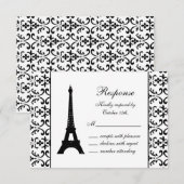 Tres Paris RSVP (wit) (Voorkant / Achterkant)