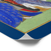 Très Riches Heures - april Poster (Hoek)