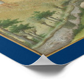 Très Riches Heures - juli Poster (Hoek)