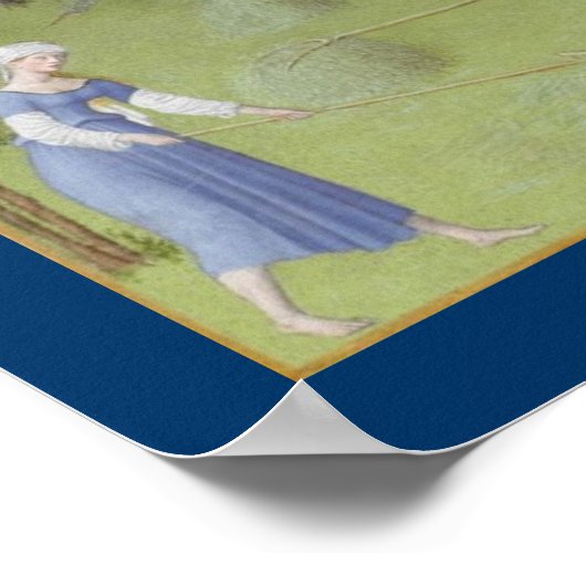 Très Riches Heures - June Poster (Hoek)