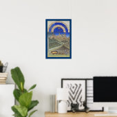 Très Riches Heures - March Poster (Thuiskantoor)