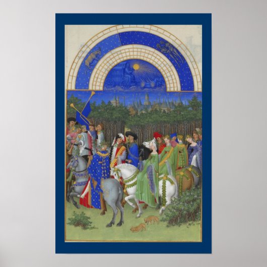 Très Riches Heures - May Poster (Voorkant)