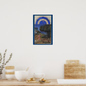 Très Riches Heures - november Poster (Keuken)