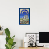 Très Riches Heures - september Poster (Thuiskantoor)