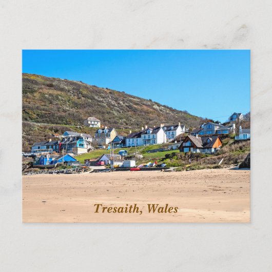 Tresaith, Wales, Briefkaart (Voorkant)