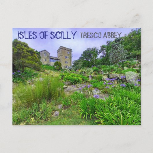 Tresco Abbey - Isles Of Scilly Briefkaart (Voorkant)