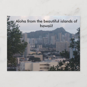 TRESMARIE 031, Aloha van de prachtige eilanden... Briefkaart