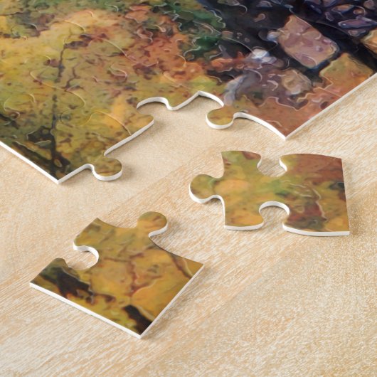 Trestle bovenschiereiland legpuzzel (Zijkant)