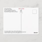 Trestle in Clipper Ravine Briefkaart (Achterkant)