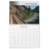 Trestles van de treinkalender van Camas Prairie Kalender (Mar 2027)