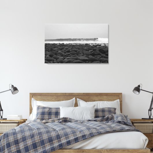 TRESTLS, SAN ONOFRE STATE BEACH, CA, VS CANVAS AFDRUK (Insitu (Slaapkamer))