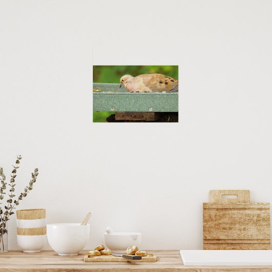 Treurdouwposter Poster (Keuken)