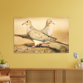 Treurduif Canvas Afdruk (Insitu (Woonkamer))