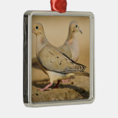 Treurduif Metalen Ornament (Rechts)