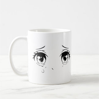 Treurende Anime Ogen Mok - Esthetisch Sadcore Desi