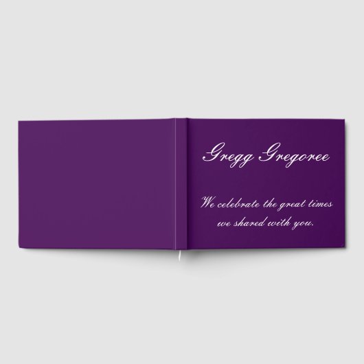 Treurig, ingetogen begrafenis / herdenkingsgastenb gastenboek (Volledig)