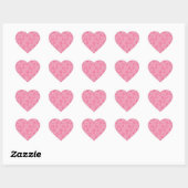 Treurig Roze Hart Sticker Cowboylaarzen Bandana's (Vel)