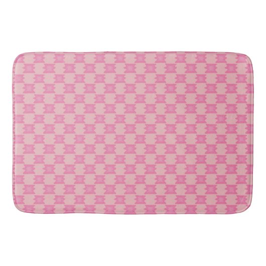 Treurige Roze Badmat Zuidwesterse Westerse Boho (Voorkant)
