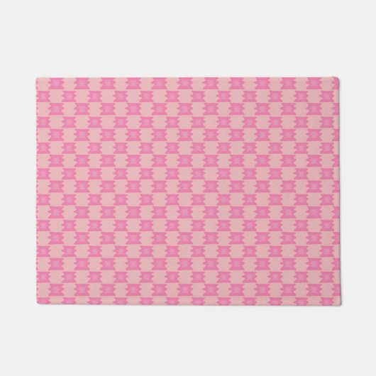 Treurige Roze Deurmat Zuidwesten Western (Voorkant)