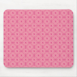 Treurige Roze Muismat Cowgirl Paarden Western