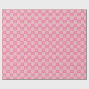 Treurige Roze Wild West Deken Patroon Zachte Boho Cadeaupapier