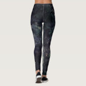 Treurige sterrenstelsel Space Rock Coole mode Leggings (Achterkant)