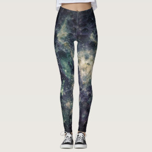 Treurige sterrenstelsel Space Rock Coole mode Leggings